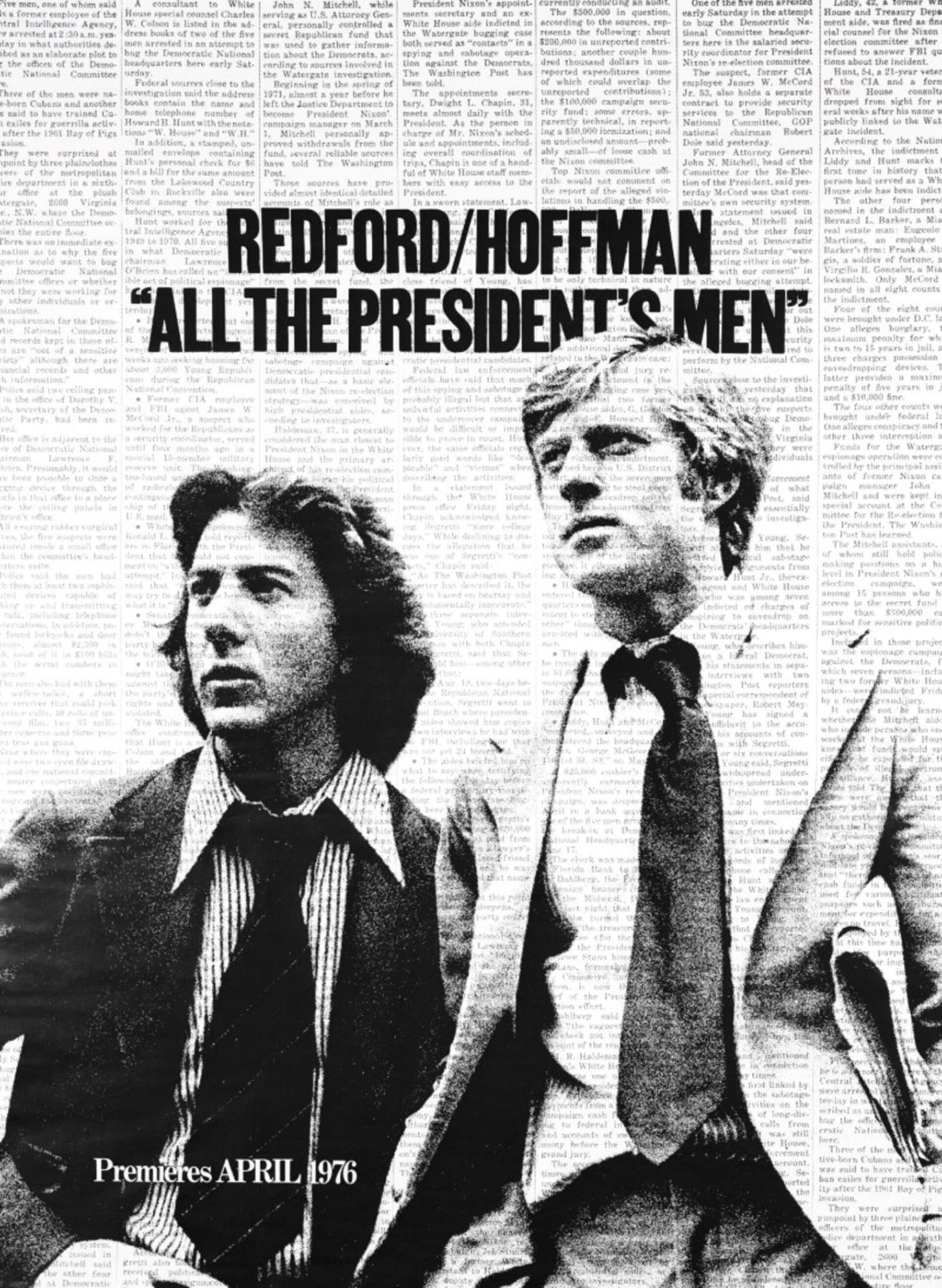 movie, film, vintage, classic, Robert Redford, Dustin Hoffman